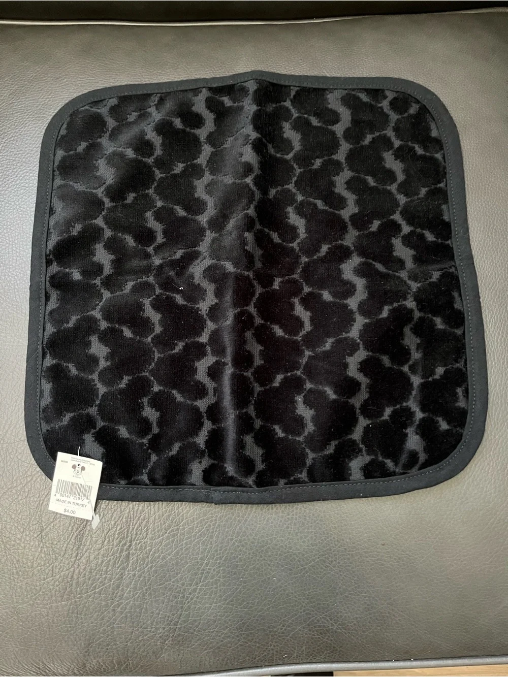 Disney’s Hidden Mickey Black Patterned Towel Set